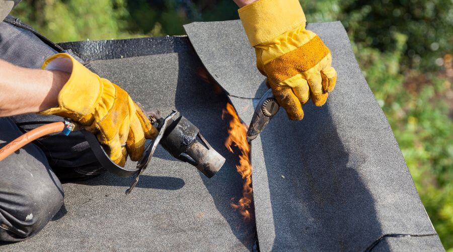 Professional flood damage restoration services in Bison, KS